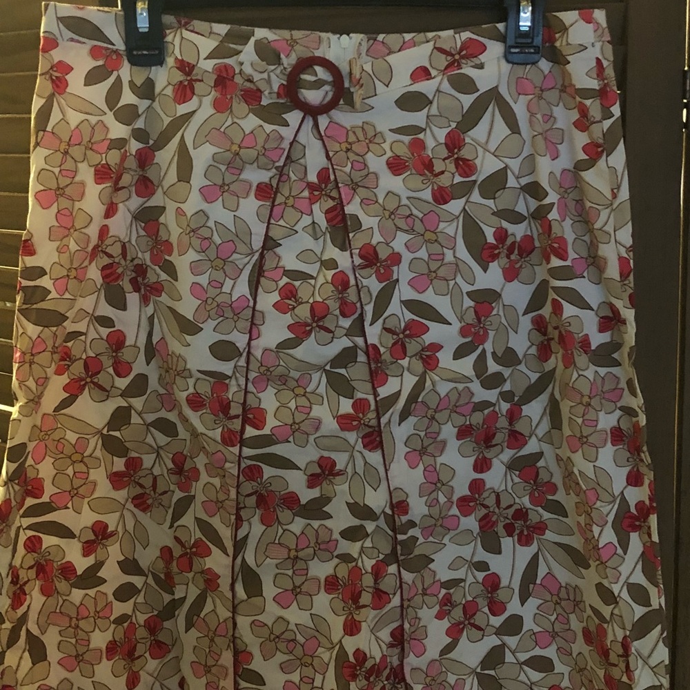 Flowery Summer Skirt